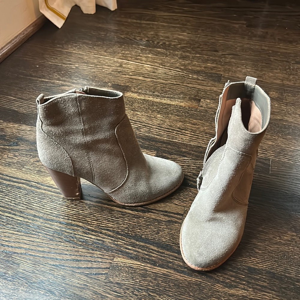 Joie Ankle Suede Boots